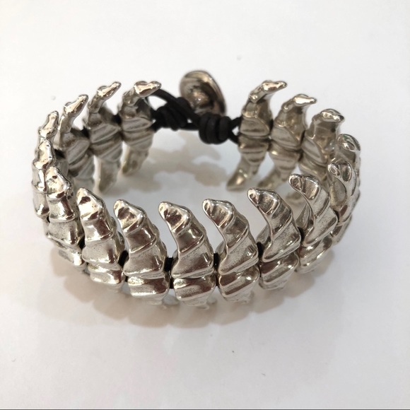 UNOde50 Dancer Cloud Silver Flexible Bracelet - Picture 4 of 8